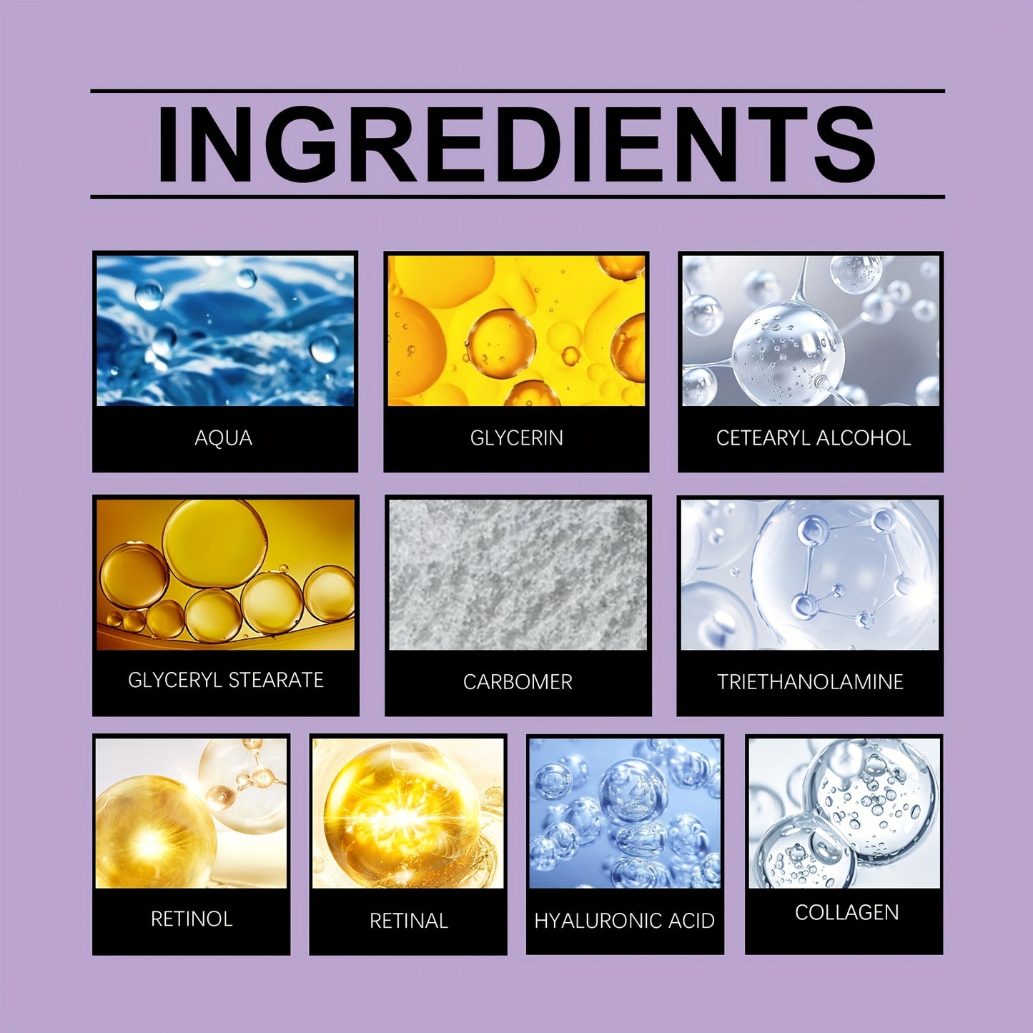 Peachy Creams 2pcs Retinol Intense Eye Cream for Dark Circles & Puffiness