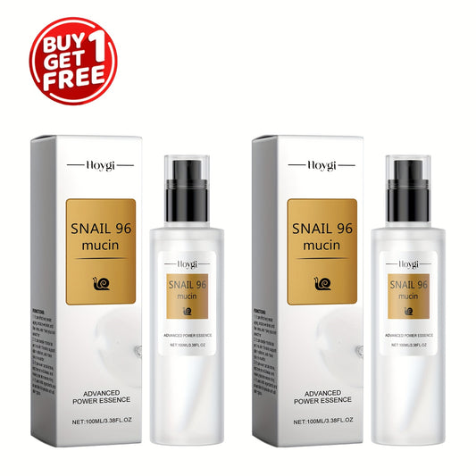 Peachy creams 2 pack 100ml*2 Snail Moisturizing Essence Hydrating Pore