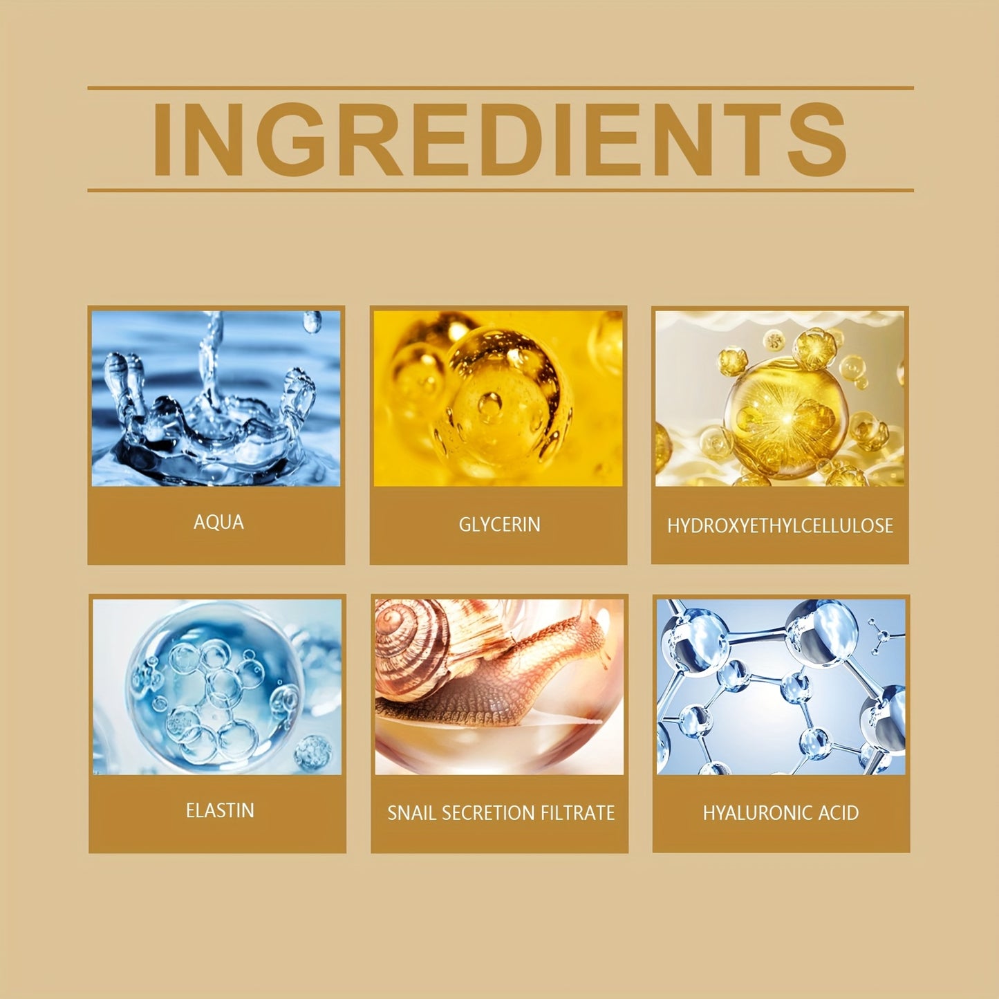 Peachy creams 2 pack 100ml*2 Snail Moisturizing Essence Hydrating Pore