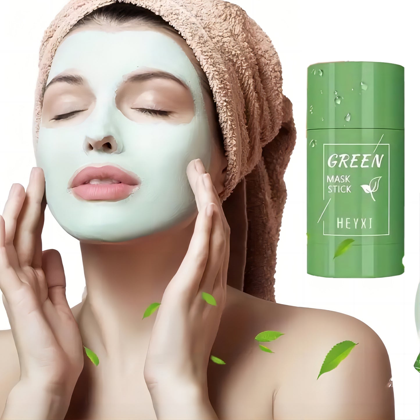 Peachy Creams 40g/1.411oz Green Tea Solid Face Mask Stick