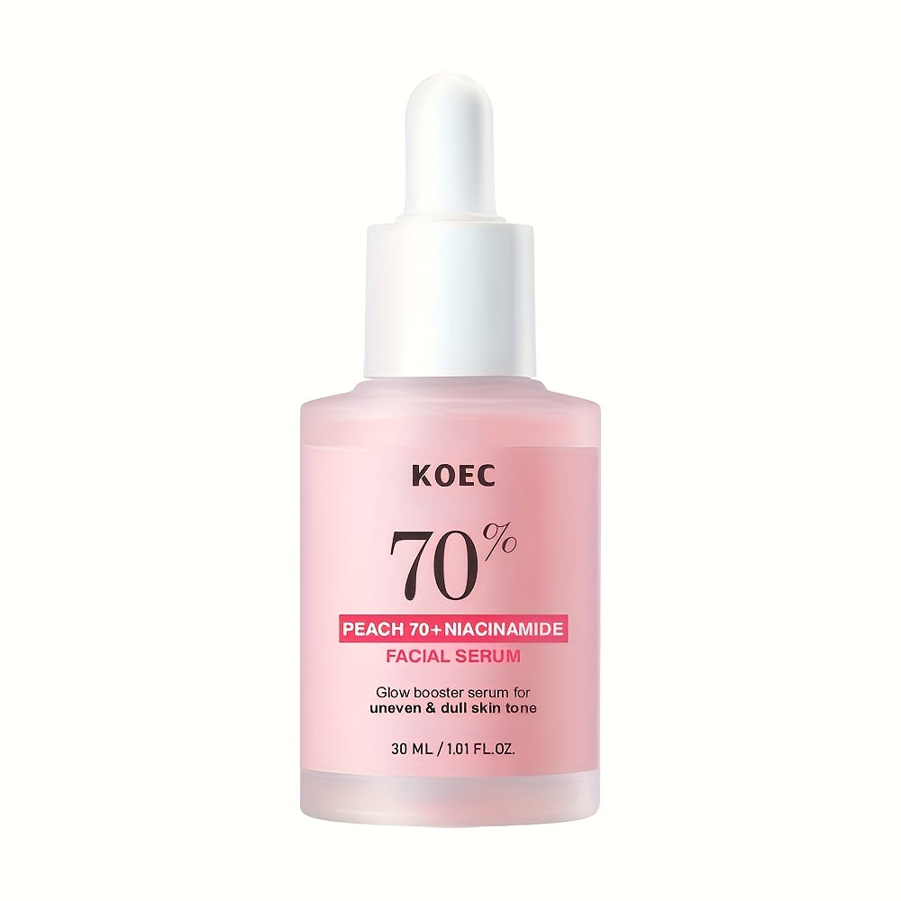 KOEC Peach 70 Niacinamide Serum with Hyaluronic Acid & Peach Extract