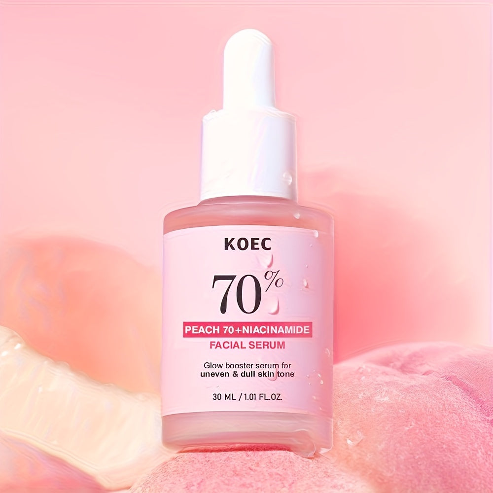 KOEC Peach 70 Niacinamide Serum with Hyaluronic Acid & Peach Extract