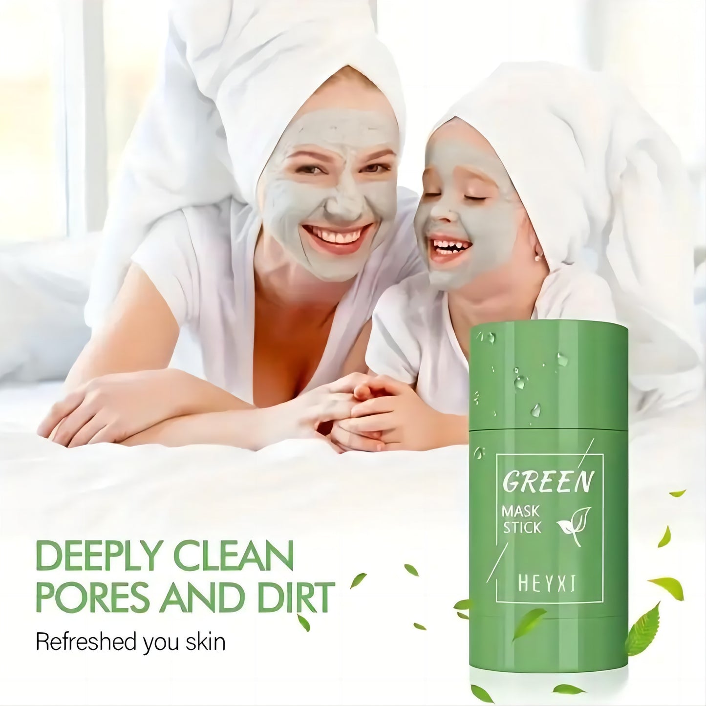 Peachy Creams 40g/1.411oz Green Tea Solid Face Mask Stick