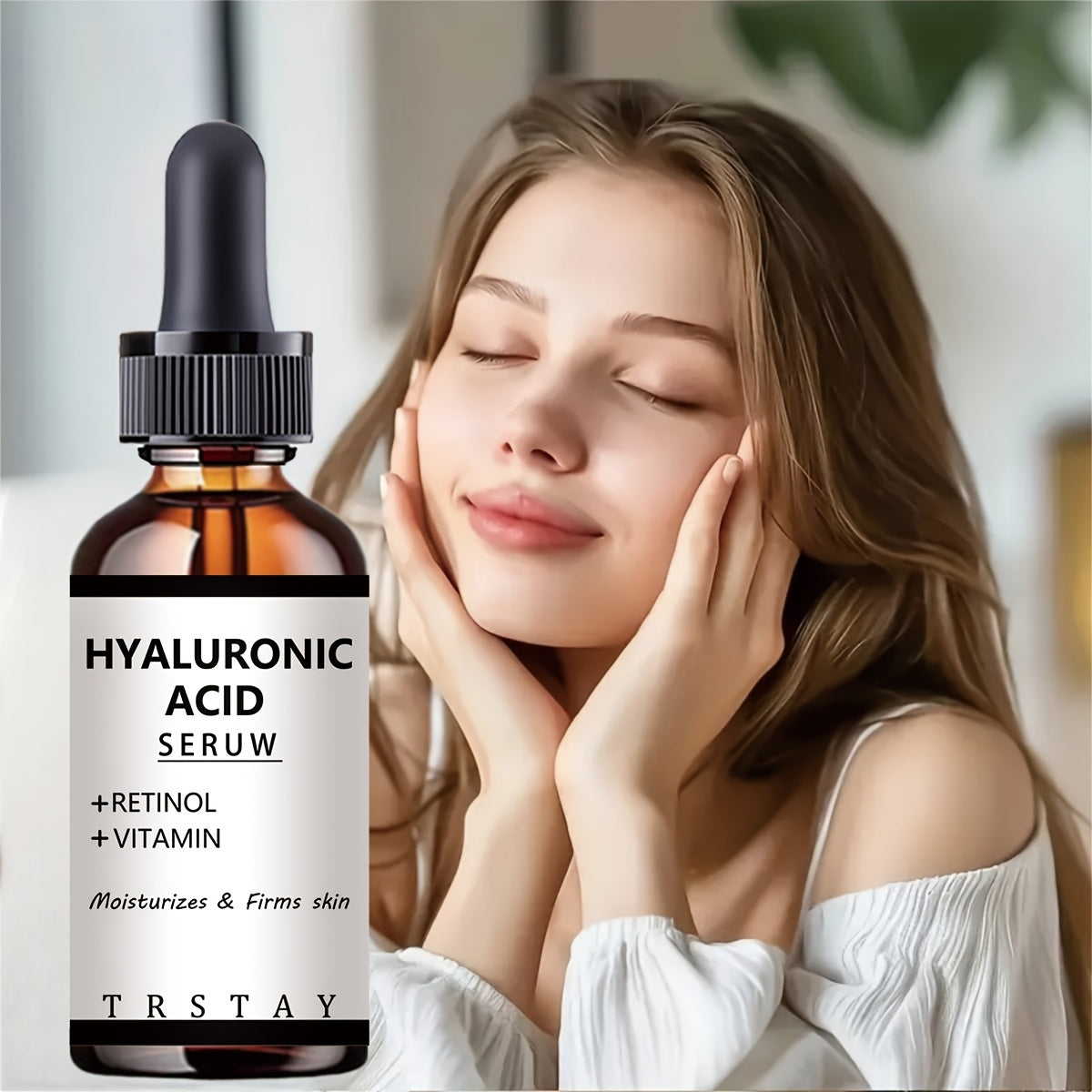 Peachy Creams Hyaluronic Acid Serum with Retinol & Vitamins