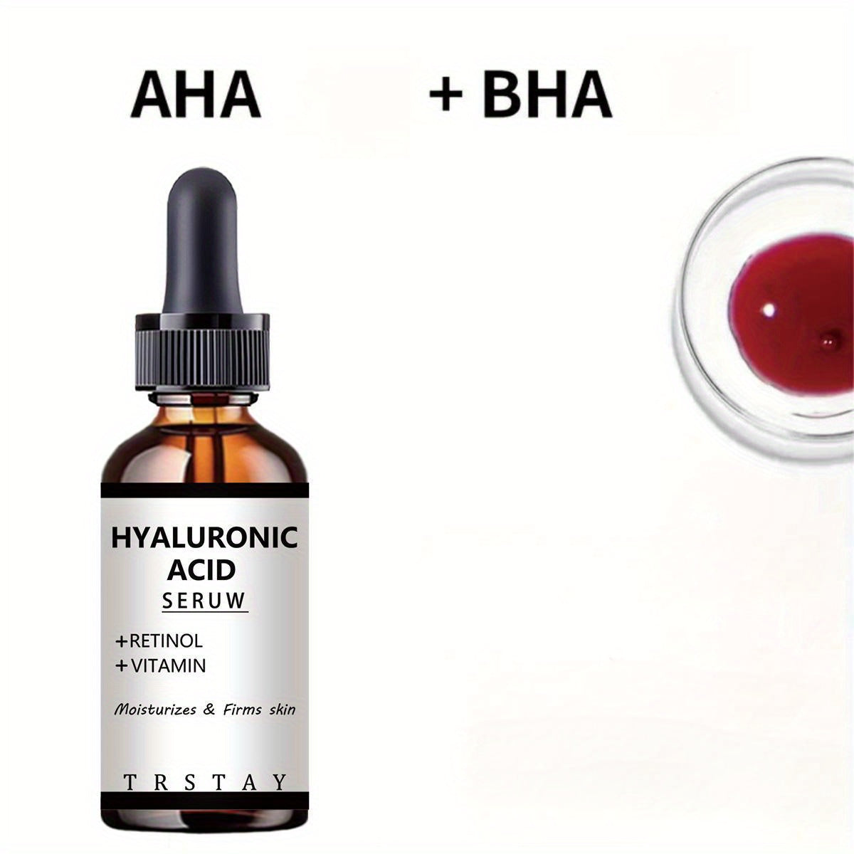 Peachy Creams Hyaluronic Acid Serum with Retinol & Vitamins