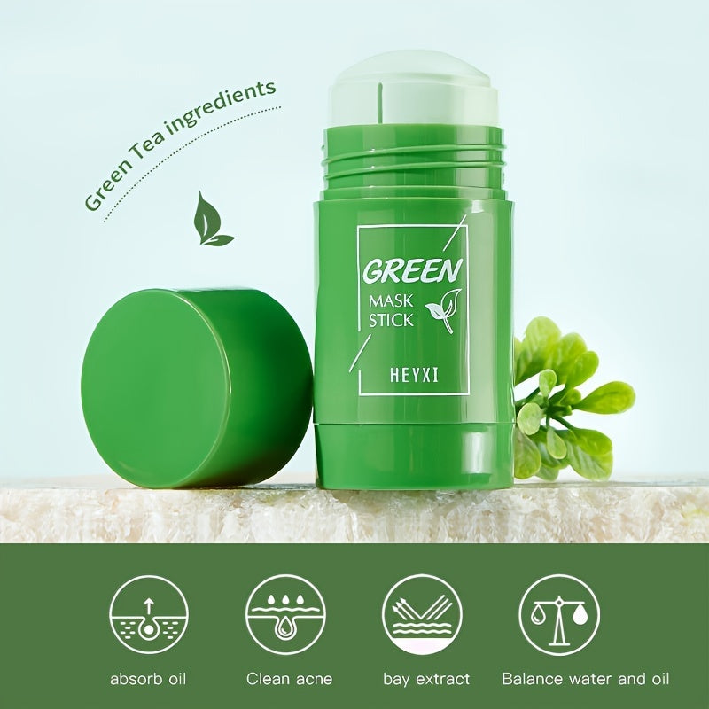 Peachy Creams 40g/1.411oz Green Tea Solid Face Mask Stick